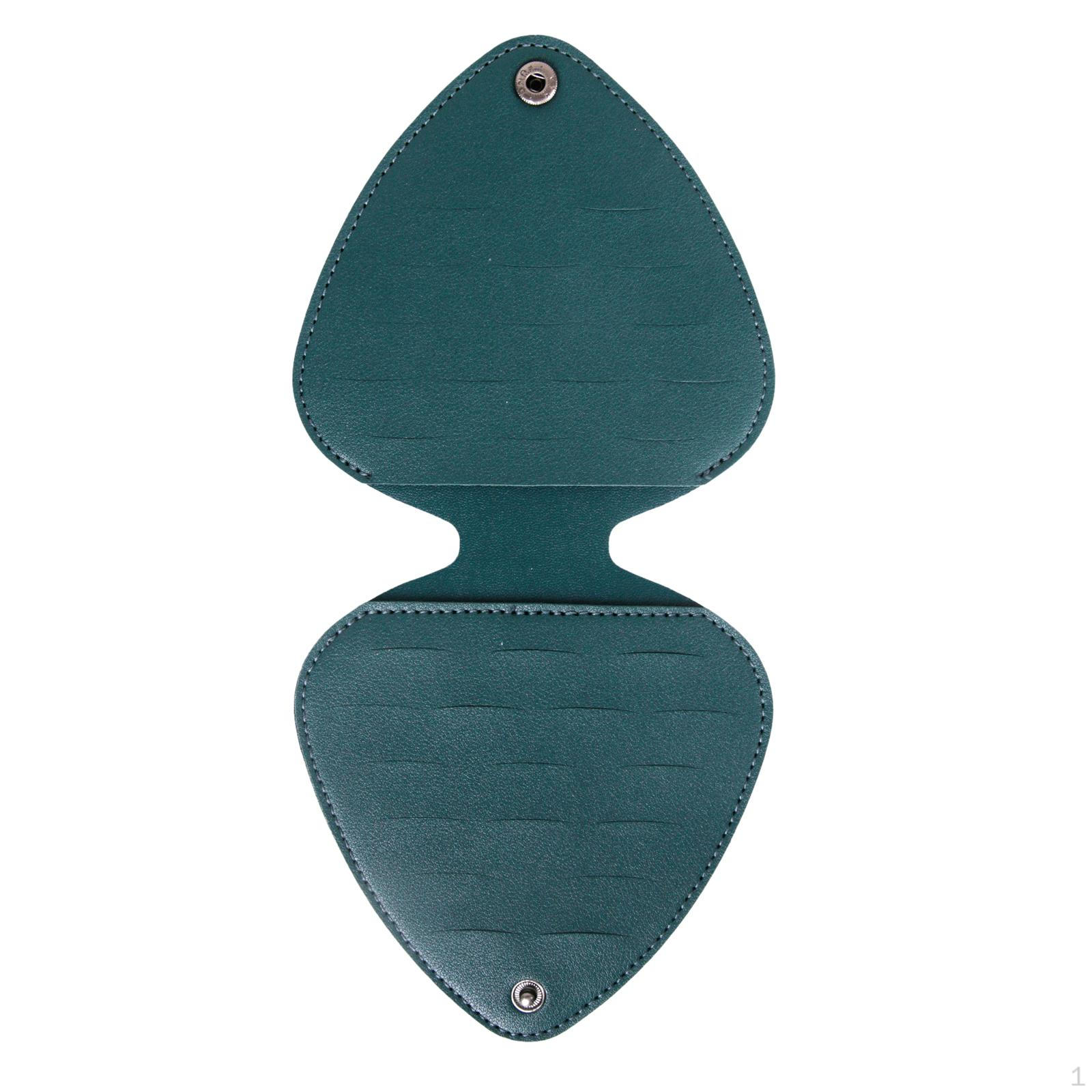 

Чехол для медиатора гитары, разнообразная упаковка, чехол для хранения медиаторов, переносной держатель зелёный