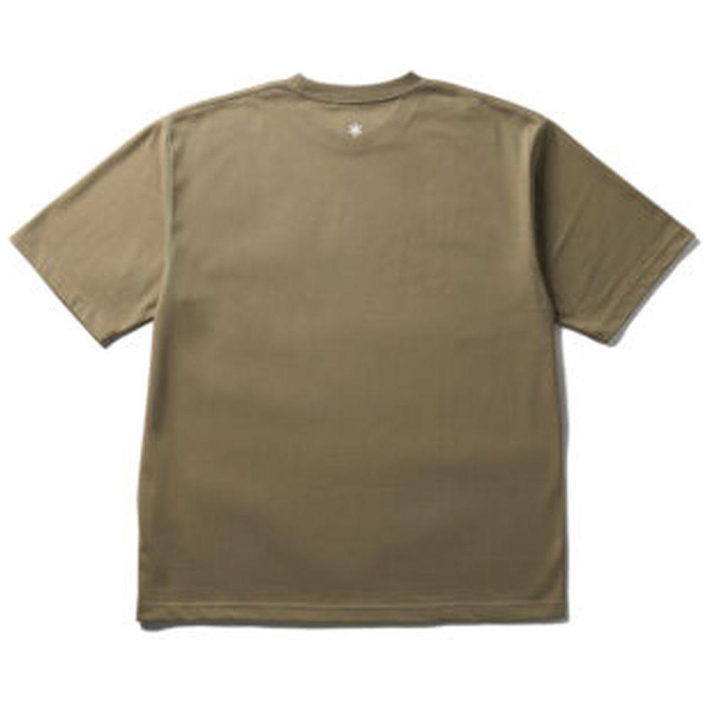 Snow Peak T shirT New sTandard Logo Dark Beige Nsd Ts 25au003 [s Size]
