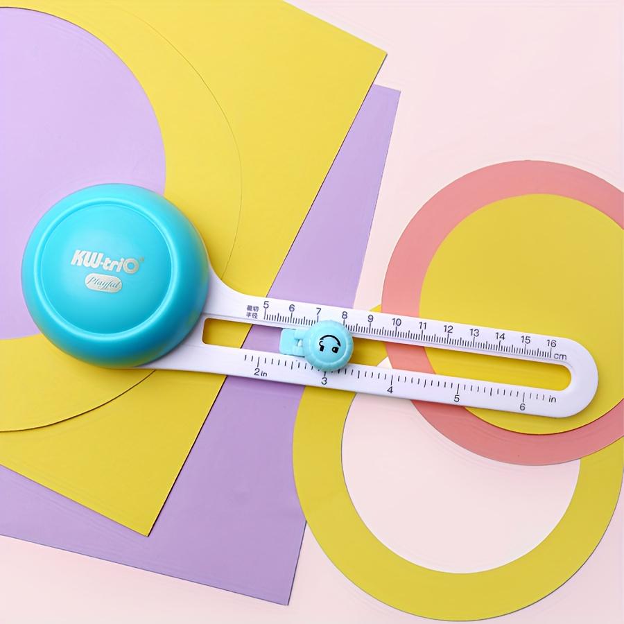 1pc 360° Paper Cutter, DIY Circular Paper Cutter, Cutting Diameter 10-32cm