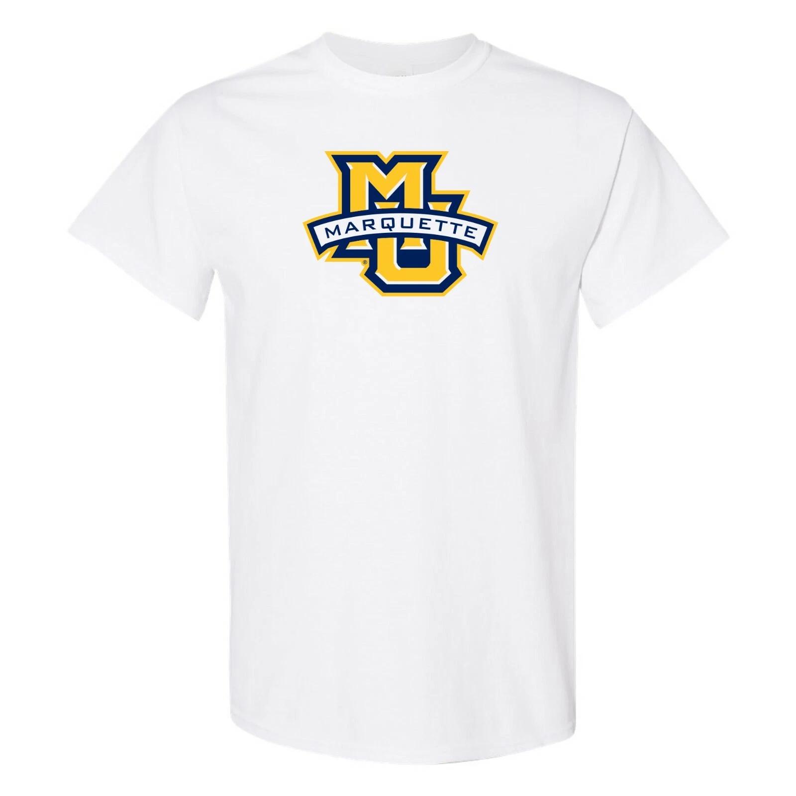 Marquette Golden Eagles Primary Logo T-Shirt - White M