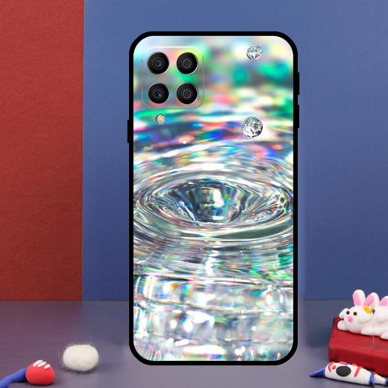Water Drop Tortoise For Samsung Galaxy M31 M51 M33 M13 M23 M53 M15 M55 M14 M34 M54 M20 M30s M32 M52 Phone Case