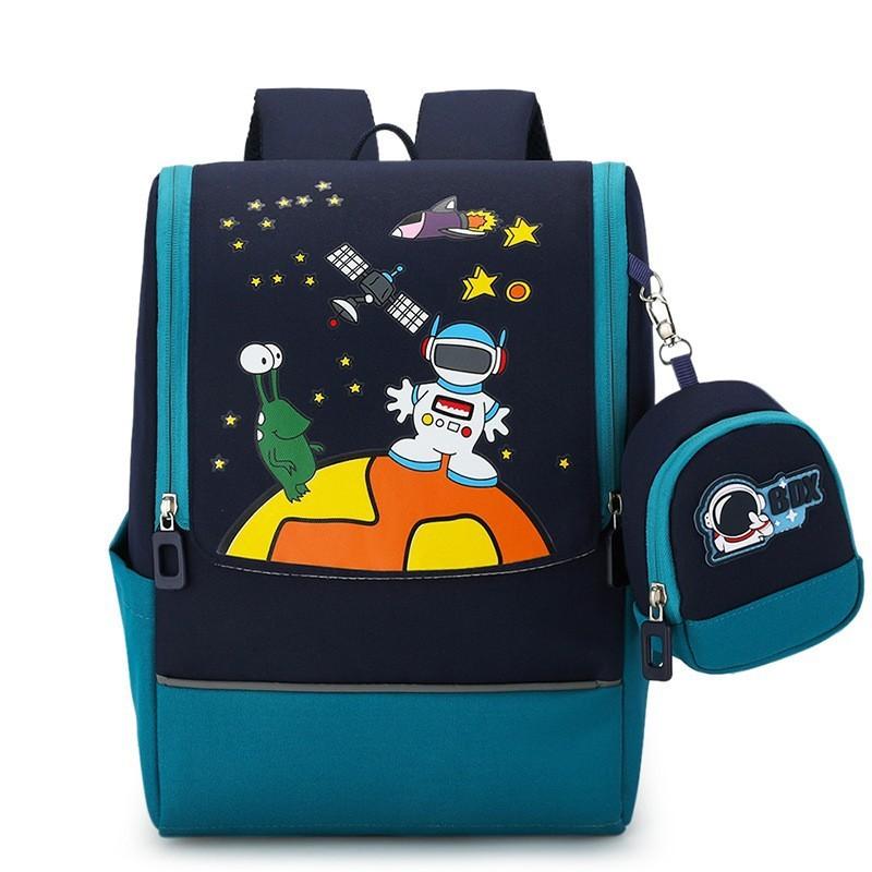 Haonna Versatile School Backpack For Children In Grades 1 To 3 With Shock-resistant Features And Adorable Colors