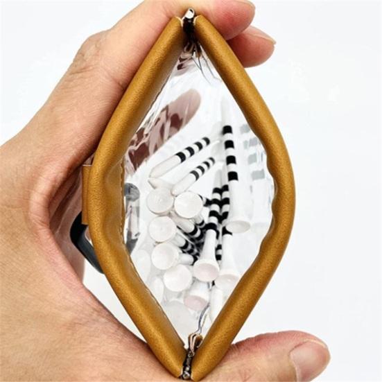 Torba na koszulki golfowe Przezroczysta, widoczna, wodoodporna, o dużej pojemności, wodoodporna torba na koszulki golfowe. Akcesoria do golfa