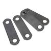 4PCS Trailer Spring Shackle Strap Links 3 1 8in Length Heavy Duty Steel for Double Eye Leaf Spring