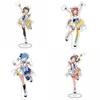 Hololive Vtuber Acrylic Stand Delightful Desktop Decor Showcasing Fubuki Okayu Ayame Subaru Matsuri