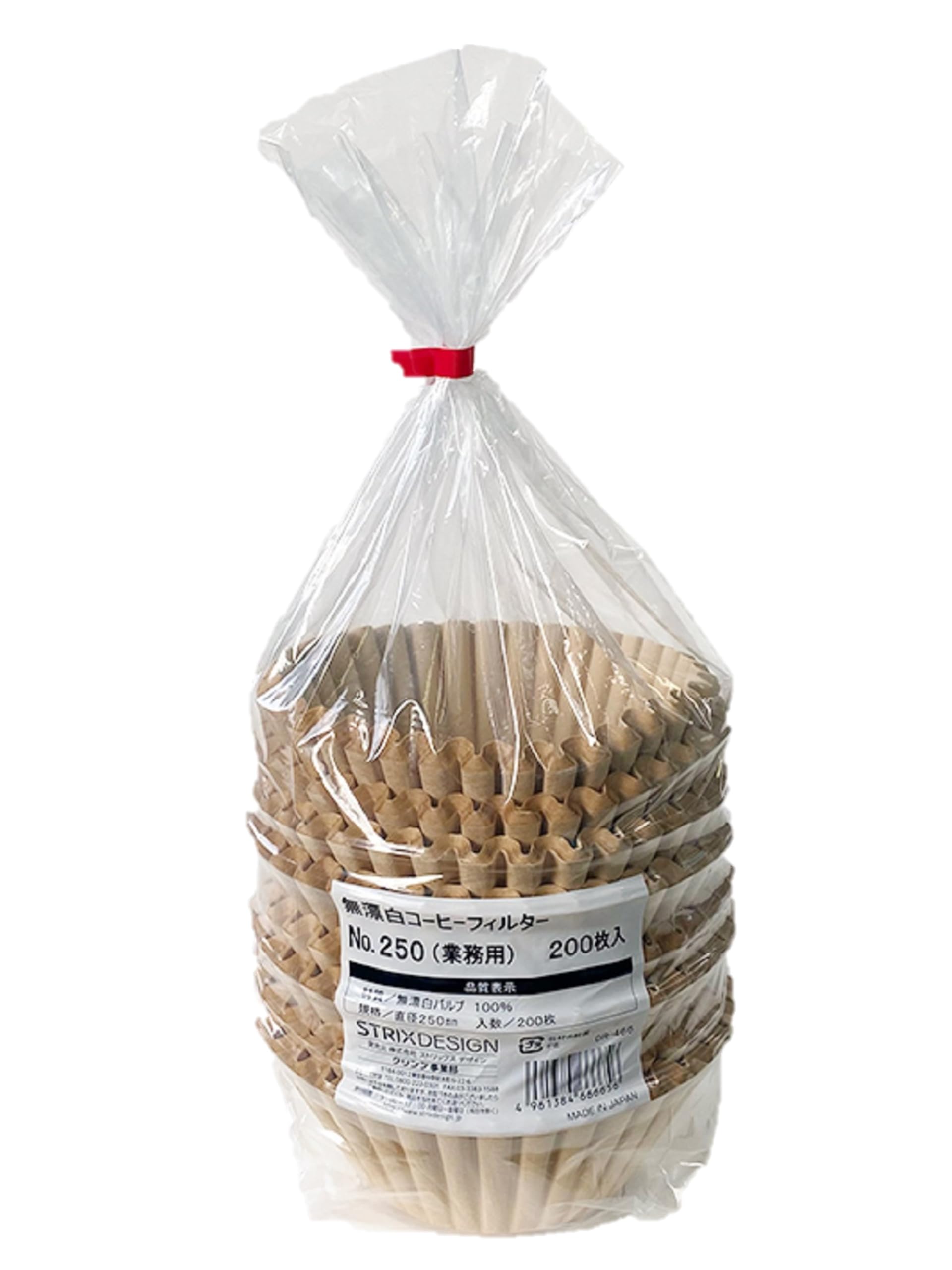 

Strix Design Unbleached Coffee Filters 200 25cm Vertical Filter Commercial (Kenaf), Filters, Diameter, Paper, Unbleached, Use, DR-466