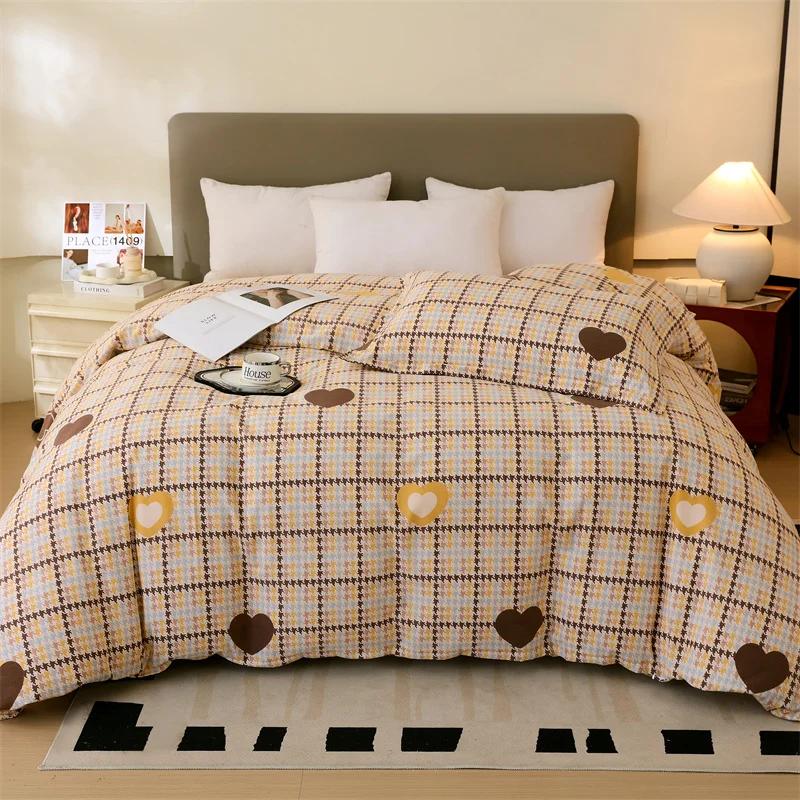Vintage Floral Duvet Cover Boho Garden Style Comforter Cover with Zipper Queen Bedding for All Season Soft Breathable Easy Care