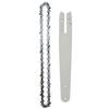 Garden Tool Parts Accessories 8'' Guide Bar and 1/4" 45Links Chain for Lithium Electric Saw