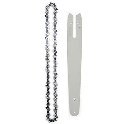 Garden Tool Parts Accessories 8'' Guide Bar and 1/4" 45Links Chain for Lithium Electric Saw