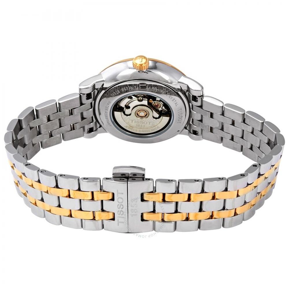 Tissot Carson Automatic Silver Dial Ladies Watch T122.207.22.031.00