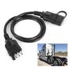 4 Pin Flat 4 Pin Flat Extension Cable 32in Length RV Trailer Connector  Motorcycle Towing