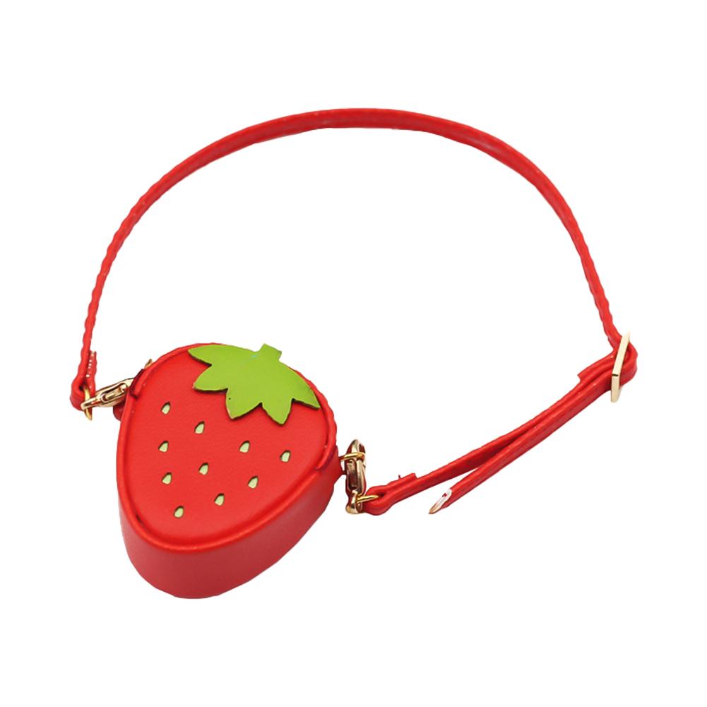 Doll Bag for Labubu Macaron Blythes and 17cm Plush Doll & 1/6 BJD PU Crossbody Bag