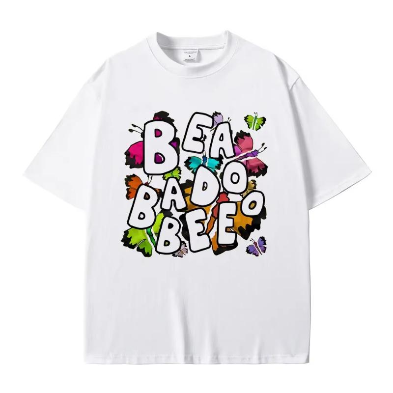 Singer Beabadoobee Graphic Print Tshirt Unisex Women Fashion Cotton Oversized Tshirt Unisex Casual Y2k Style Short Sleeve T Shirts