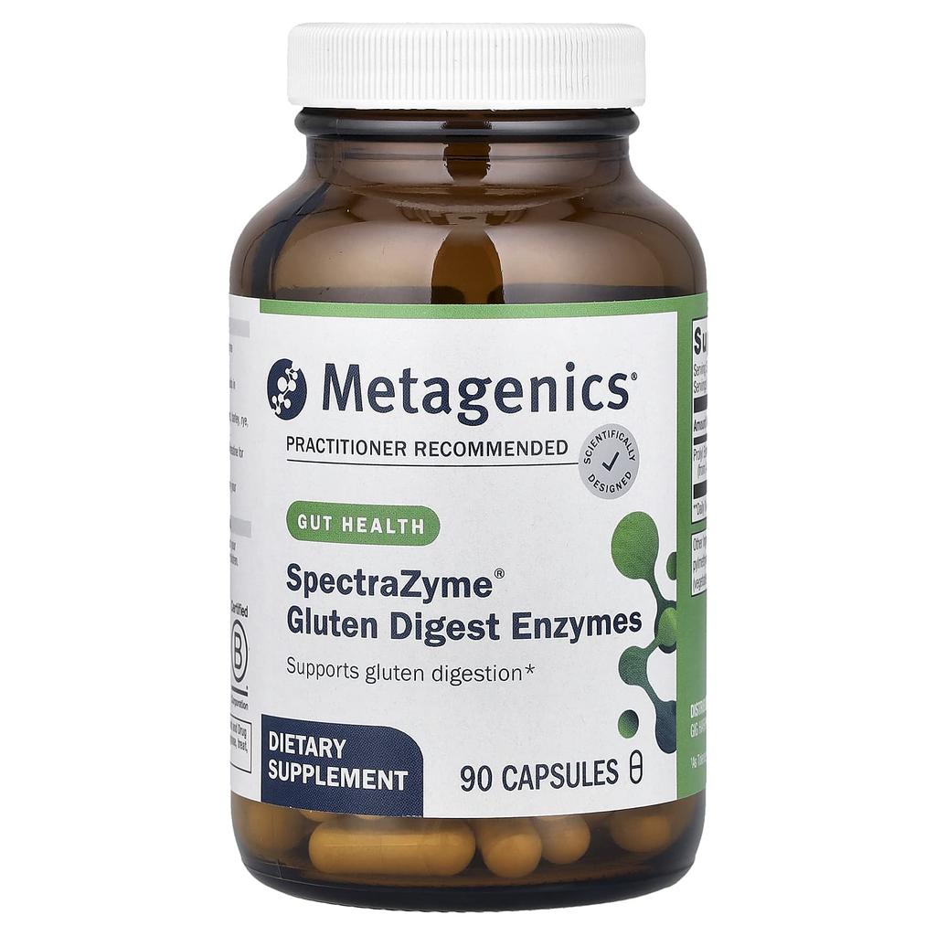 Spectrazyme® Gluten Digestive Enzyme, 90 Capsules (138Mg Per Capsule)