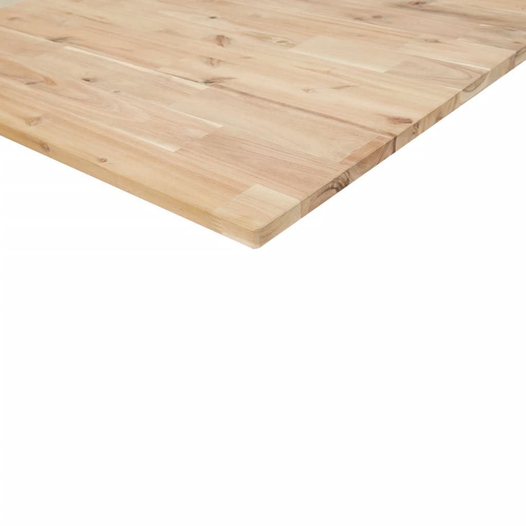 Vidaxl Półka Ścienna, 80X20X2 Cm, Surowe Lite Drewno Akacjowe