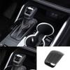 Black Titanium Console Gear Shift Knob Trim Fit For Toyota Highlander -