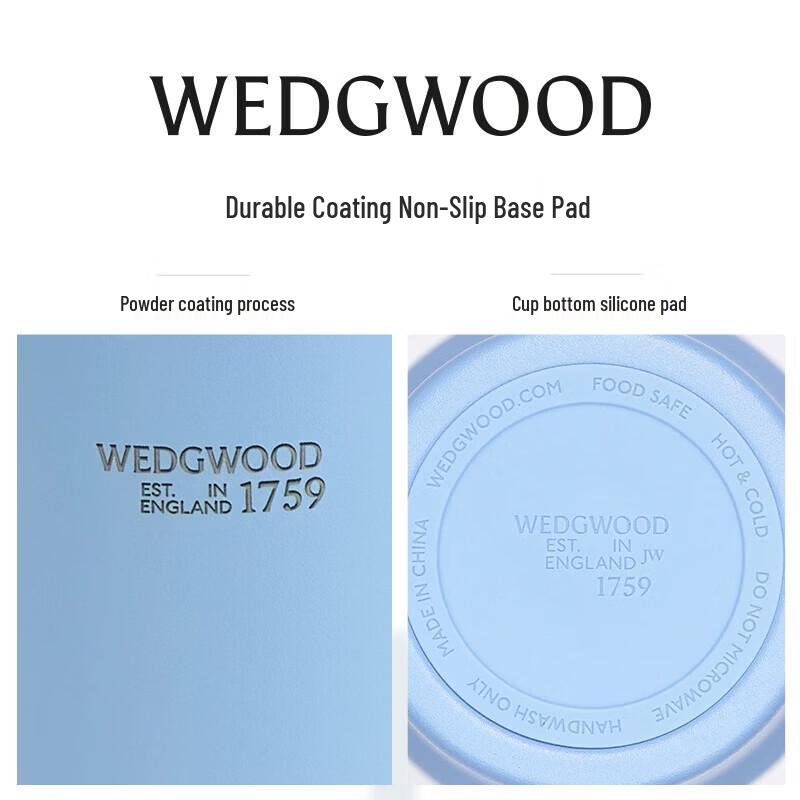 Wedgwood Ceramic Insulated Straw Cup