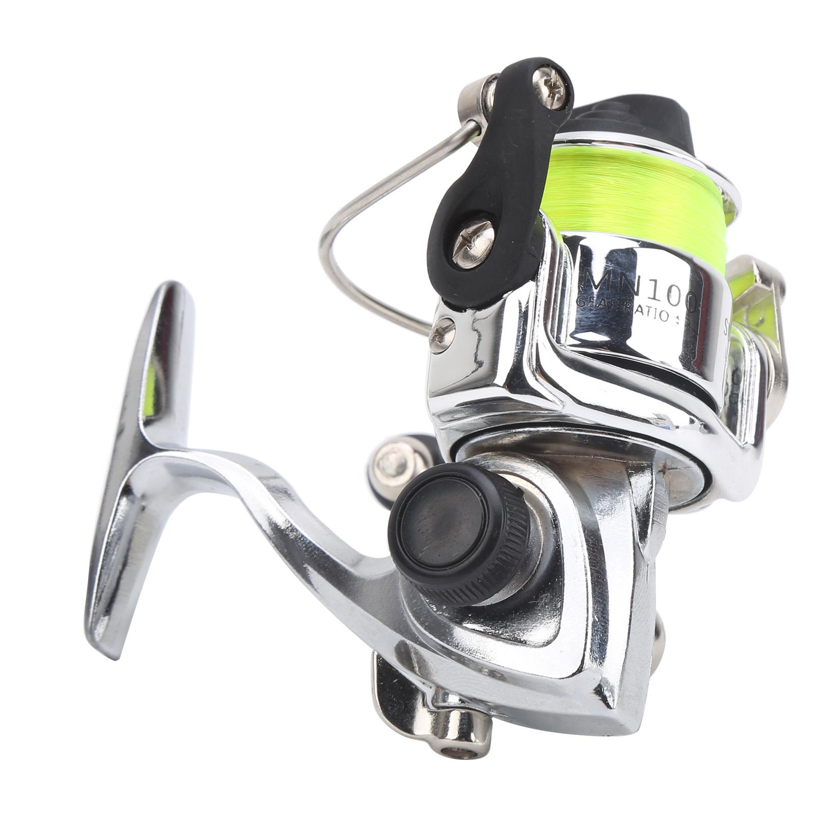 

Портативная безынерционная катушка 2+1 подшипника 4.3:1 Передаточное число Рыболовная катушка Рыболовный аксессуар