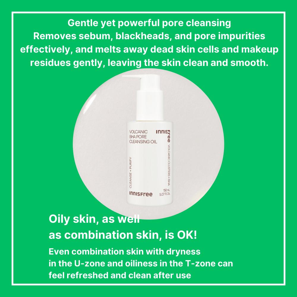 Innisfree Volcanic Pore BHA Cleansing Oil 150ml