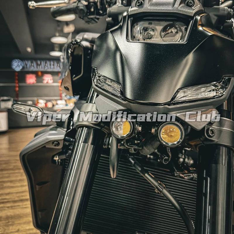 For Yamaha MT09 modified spotlight Fog lamp bracket Auxiliary lamp expansion bracket 2024 2025 2026