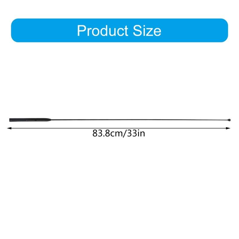 Waterproof Motorbike Tail Antennas Easy Installation Universal Rear Box Antennas Clear Communication Simple Installation