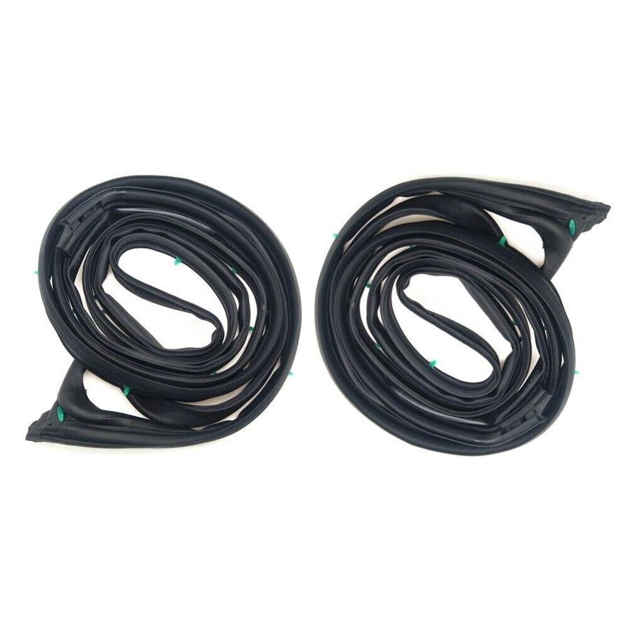 For ACCORD Sedan 2003-2007 Rear Left Right Replacement Door Rubber Seals WeatherStrip