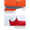 Dog Jacket Winter Reflective Waterproof Dog Ski Suit Fleece-Lined Winter Dog Clothes for Medium Big Dog Outdoor Hiking Windproof