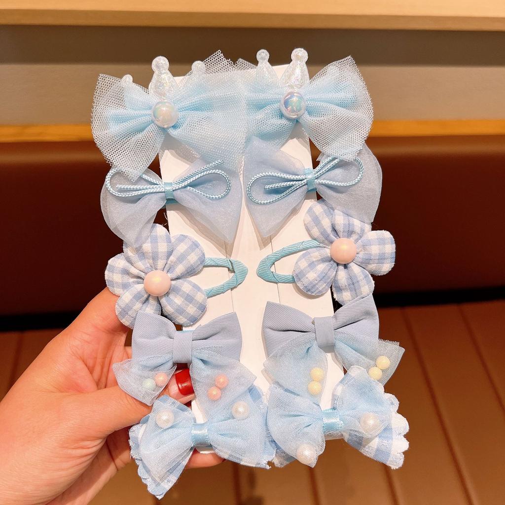 Korean Style Cartoon Hair Clips for Girls - Cute Princess Hair Accessories for Baby & Kids, Anti-Slip Baby Hairpins