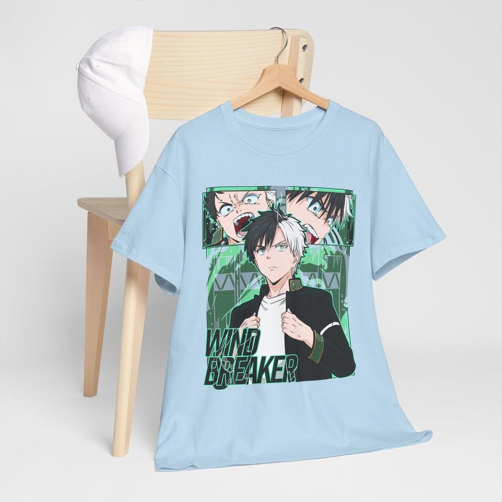 Sanemi Shinazugawa Tshirt wind hashira Demon Slayer Horror anime Gift shirt M
