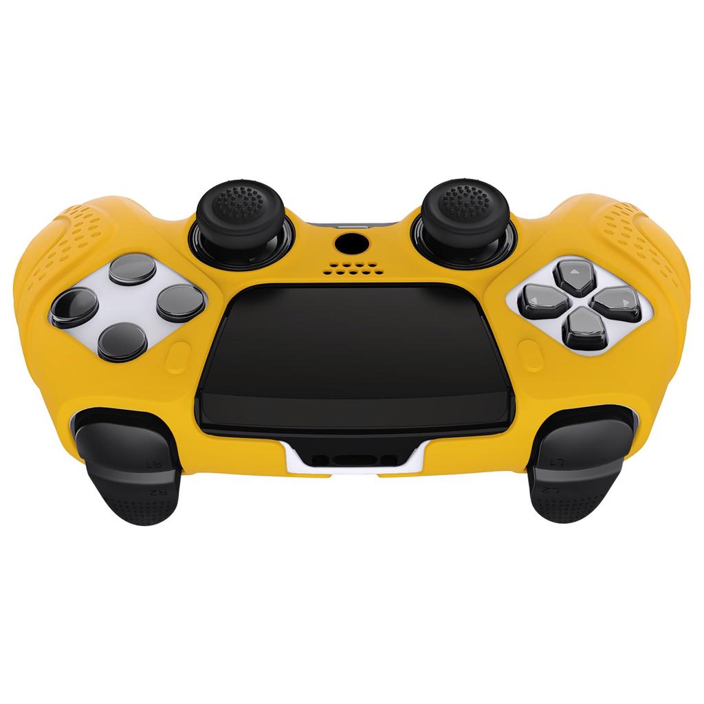 PlayVital PS5 Edge Controller Silicone Cover Soft Rubber Protector Skin for PS5 Edge Wireless Controller with Thumb Grip Caps Edition Non-Slip Case,