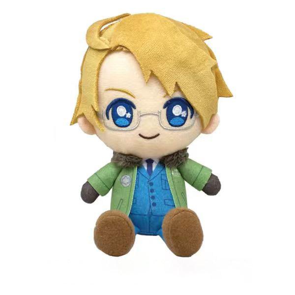 Anime Arthur Kirkland Wang Yao Alfred Ivan Braginsky Francisbonnefoy Plüschtier Stofftiere Plüschpuppen Kissen Dekoration Weihnachtsgeschenke