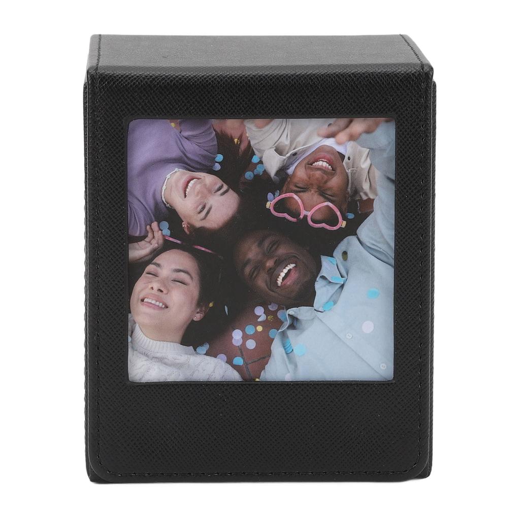 Κουτί Αποθήκευσης Φωτογραφιών Πολυλειτουργικό Μεγάλης Χωρητικότητας Κλείσιμο με Μαγνητικό Καπάκι Δοχείο Αποθήκευσης Φωτογραφιών από PVC για Τράπεζα Φωτογραφιών SQ
