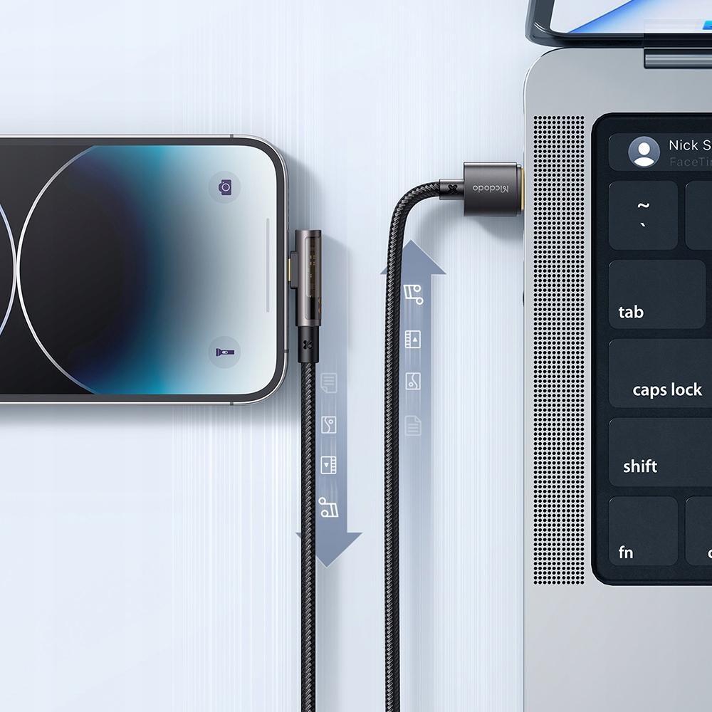 Prism Cable, For Iphone, Angled, High-Speed, 36W, 1.2M, Mcdodo