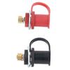 Charger Post Kit 20mm Stud Cap Car RV Truck Charging Pile Jumper Terminals Black Red High Strength for 250A