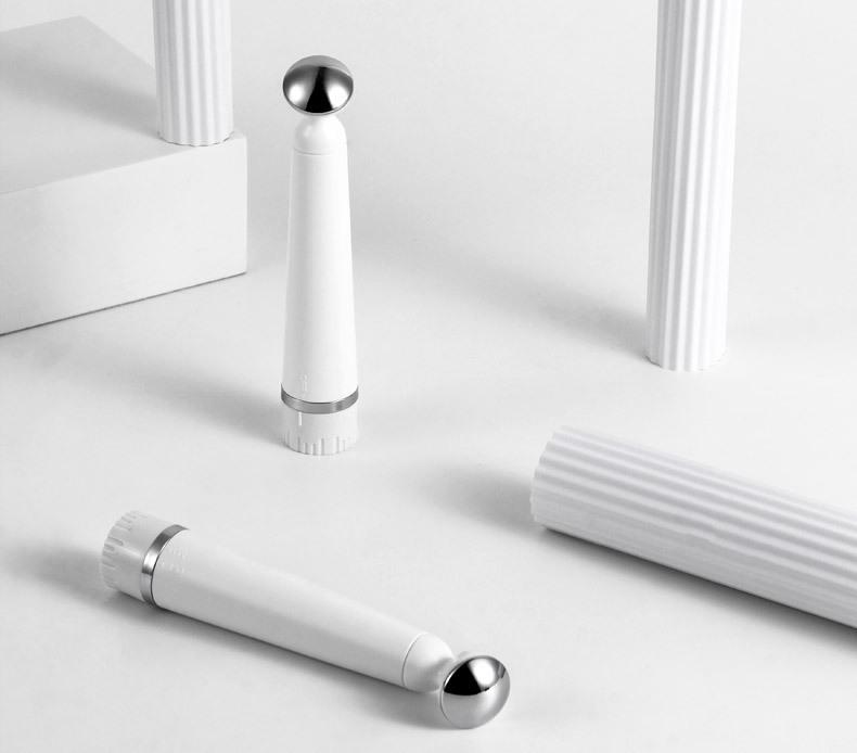 Eye Massager: Reduces Eye Bags, Fine Lines with Cold Compress & Vibration