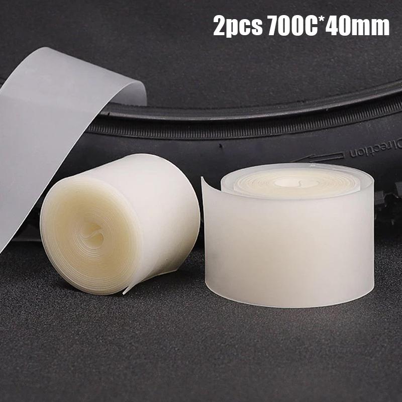 2Pcs Bike Tire Puncture Proof Anti-Flat Tyre Road Mountain Bicycle Tyre Inner Tube Protection Pad Puncture Proof Belt