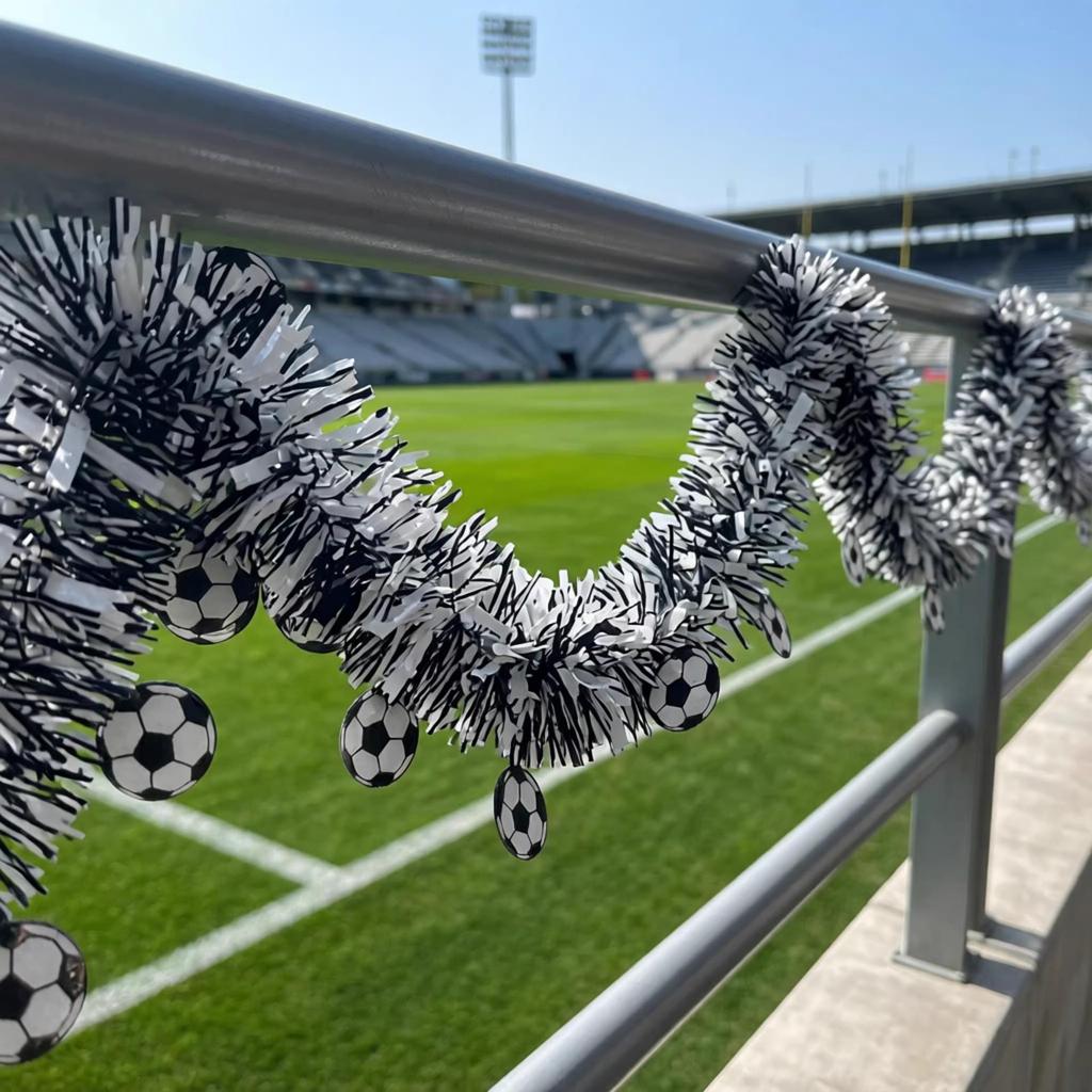 World Cup Football Ribbon Streamers: Fan Cheering Decorations & Tinsel Hanging Supplies
