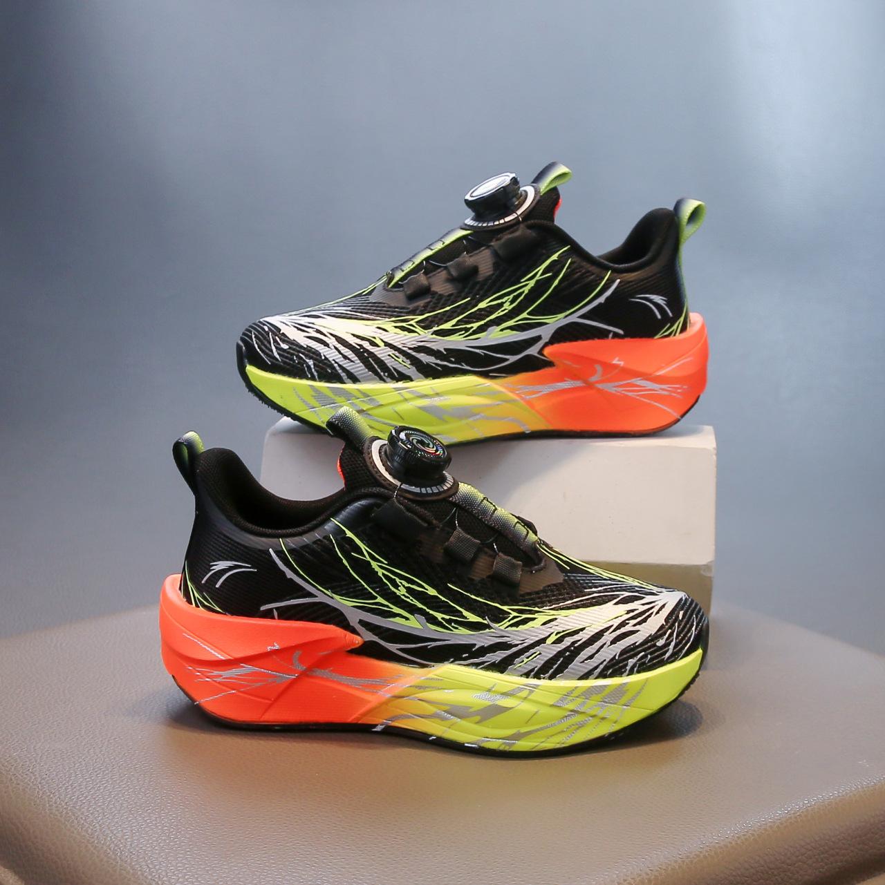 

Boys shoes 2025 summer new children s single-net breathable sports shoes medium and older children s lightweight soft-soled running shoes tide 32