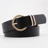 Ceinture pour femme Longueur réglable Ceinture en cuir imitation Ceinture de taille pour jeans Robes Chemises Pulls Couleur unie Polyvalente Ceinture de taille