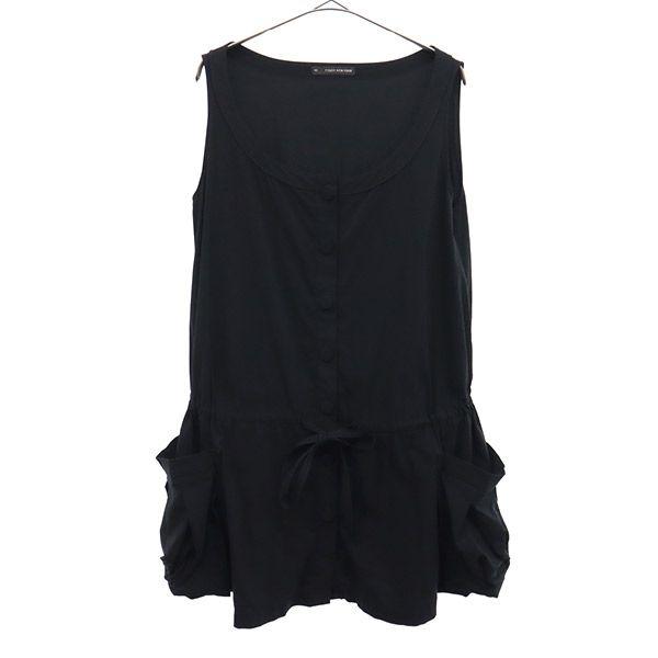 FOXEY NEW YORK No sleeve one piece 42 black Women Used