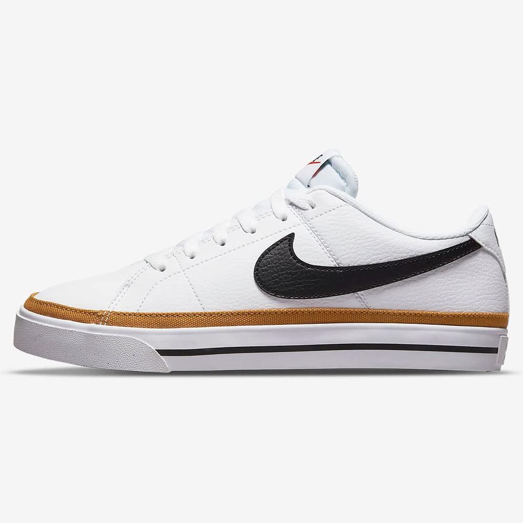 Nike Court Legacy Next Nature W COURT LEGACY NEXT NATURE Size Japan Shoes, White/Desert Ochre/Team Orange/Black, DH3161-100, 27.0cm,