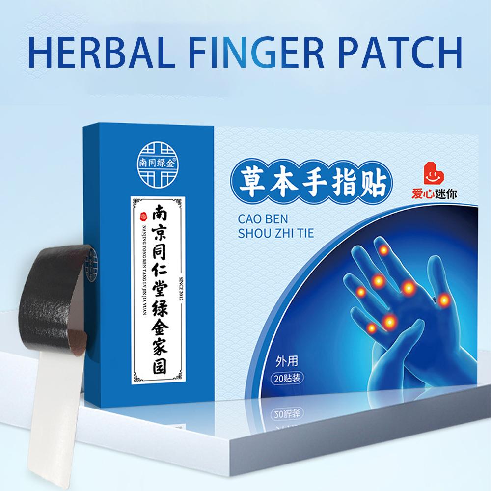 Plaster to relieve joint pain, care, therapy for relieving swelling of the thumbs with gouty