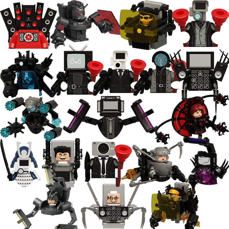 Duchess Toilet Man New Gman5.0 Blocks Female Special Forces Bricks For Toys Gifts Action Figures Building Blocks For Children
