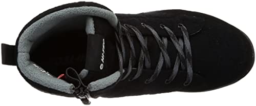 Hi-Tec HT WT006 ORNIS HI WP Sneakers, Black, Size 23.5 Cm, 2E