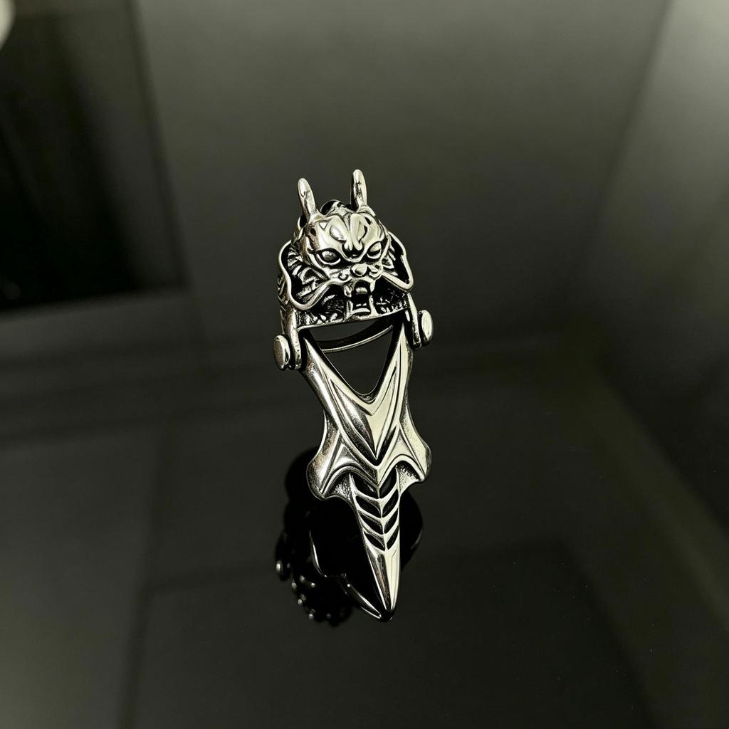Men's Fashion Skull Finger Rings - Bendable Joint Design In 10 Styles