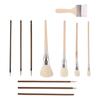 11 Pcs Paint Brushes Set Watercolour Painting Brushes Ceramic Paint Brushes Art Paintbrush Set Drawing Supplies
