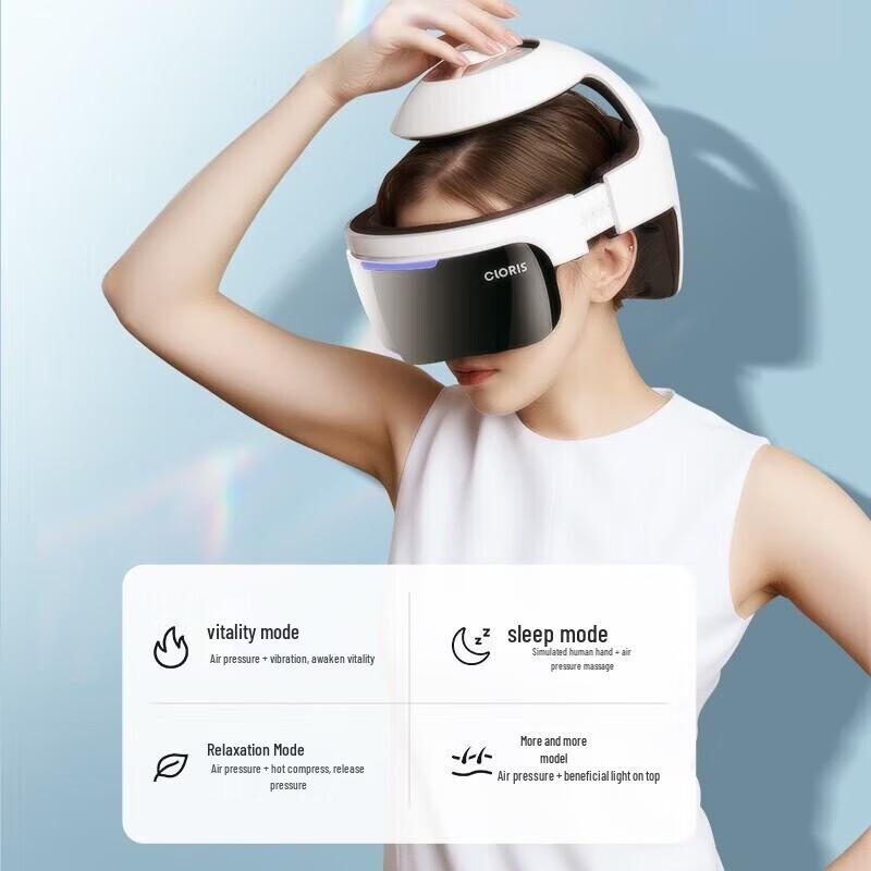 CLORIS Smart Head and Eye Massager Helmet T807 CN plug (adapter included)
