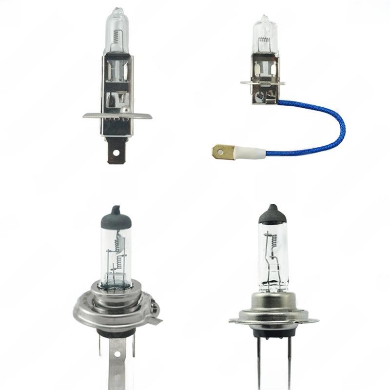 24 V Halogen-Quarz-Autolampe: H1, H3, H4, H7 Scheinwerfer und Nebelscheinwerfer, 3000 K warmweißes Licht