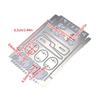 Stainless Steels Fishing Hook Card Outdoor Survivals Multitool Card Survivals Gear Card for Huntings Fishing Hikings