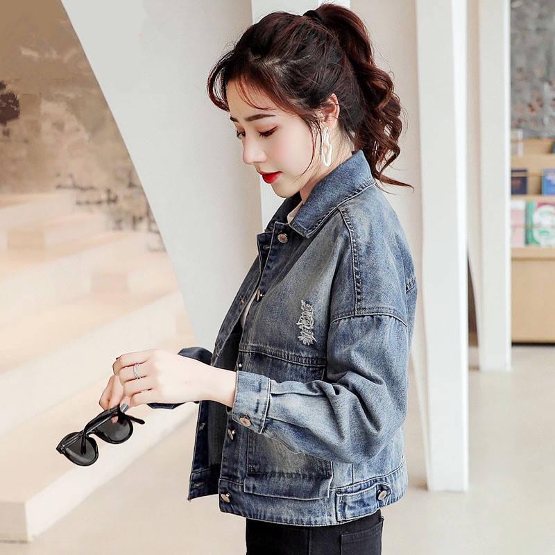Buy Fashion Jean Jacket 4Xl Blue Bomber 
